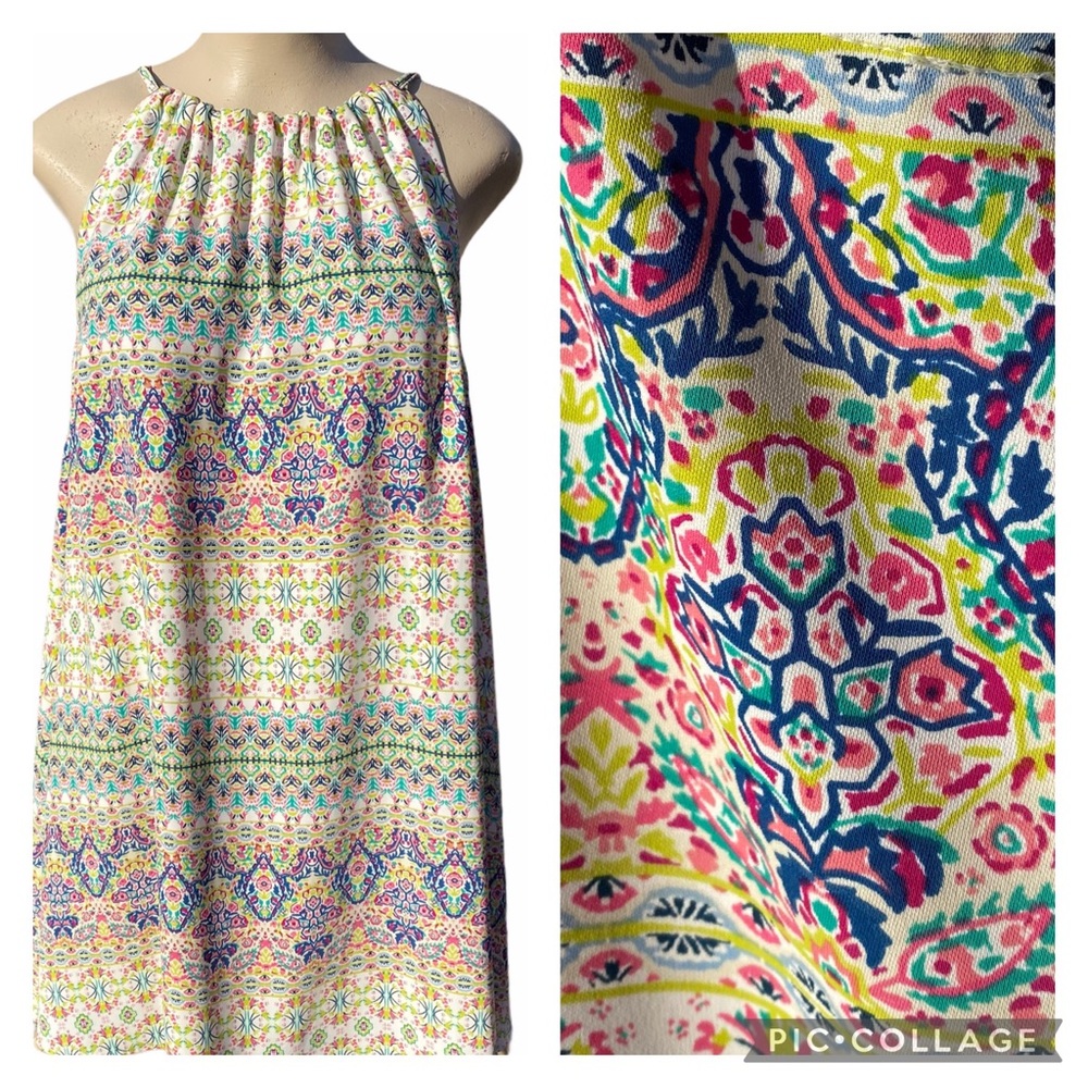 Rachel Ashwell A Line Swing Boho Sleeveless Dress